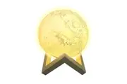 3D LED Moon Lamp 16 Colour RGB Rechargeable Night Light Touch & Remote Control