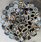 30" Agate Coffee Table / Agate Stones Center Table Top Handmade work