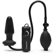 Lovehoney Inflatable Butt Plug Sex Toy - Vibrating Ass Anal Plug Remote Control