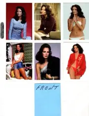 JACLYN SMITH CUSTOM NOVELTY TRADING CARD 6 CARDS SET