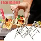 Steel Oven Dishwasher Safe Taco Holder Stand Tray Pizza Rack Kitchen Tools