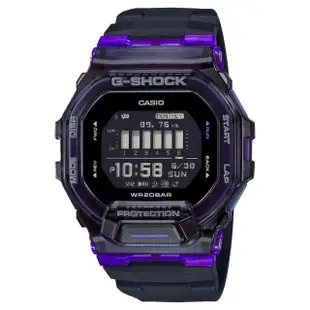 【CASIO 卡西歐】活力亮彩G-SHOCK 電子錶(GBD-200SM-1A6)