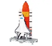 NANOBLOCK SPACE CENTER DELUXE Over 1600 pieces Building Blocks Nanoblocks NB-017