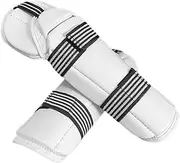 Sports Elbow Pads - Taekwondo Elbow Pads, Forearm Sports Pads | Safety Equipment with PU Coating, Taekwondo Training Equipment for Free Sparring, Taekwondo and Boxing (XS, S,