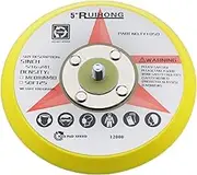 eMagTech 5 Inch/125mm Hook And Loop Sander Backing Pad M8 Polishing Backer Plate