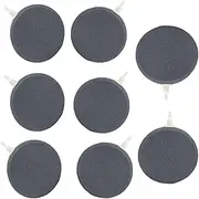 Changyeah Oxygen Stones,8 Pcs Cylinder Airstones Diffuser, Air Stones for Aquariums, 4cm Cylinder Airstones Diffuser, Hydroponics Air Pump Aquarium Air Pump Fish Tank Aerator Diffuser Hydroponics