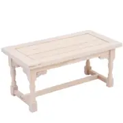 1:12 Mini Wooden Garden Dining Room Table Furniture Model For Dollhouse NY9