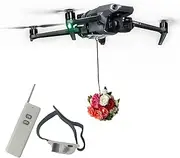 Universal Drone Airdrop System, Release Device, Payload Clip, Airdropper, Fish Bait Delivery Device , Drone Accessories, Compatible with DJI Mavic Mini 4 Pro, Mini 3, Mini 2, Air 2, Air 2S, Air 3