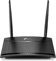TP-Link 300 Mbps Wireless N 4G LTE Router, 4G Network, Connects Up to 32 Devices, SIM card Slot, Wi-Fi Router Mode, LAN/WAN Port, No Configuration Needed, Parental & Access Control (TL-MR100)