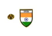 pins pin's flag national badge backpack hat shield world india