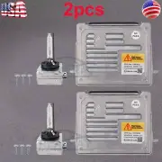 2x For 13-17 Buick Enclave Xenon Ballast & HID D3S Bulb Control Unit Module