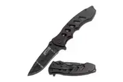 M-Tech USA Xtreme Black Net Patterned Pocket Knife (K-MX-8027A)