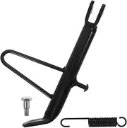 PRETYZOOM Motorcycle Foot Pad Kickstand Adjustable for Mini Bike Scooter Non-slip Foot Support Stand Metal Construction