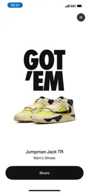 SIZE 13 MEN Travis Scott x Jordan Jumpman Jack "Bright Cactus"