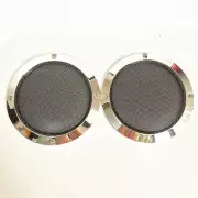5" Speaker Covers Grill For Car Audio DJ PA Speaker Chrome ABS Frame Metal Mesh