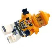 LEGO Minifigure City Space Astronaut Male Bright Light Orange Helmet cty1745