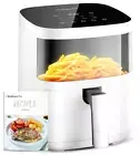 Air Fryer, 8-In-1 Smart Compact 4QT Air Fryers, Shake Reminder, 450°F, D4