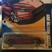 2010 Aston Martin DBS Hot Wheels 2012 Faster Than Ever #99 Red