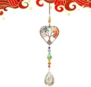 Crystal Rainbow Sun Catcher, Crystal Prism Sun Catcher | Rainbow Maker Prism Ball Pendant,Crystal Ball Rainbow Maker Window Decor Decor for Wall Living Room Window Garden