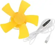GAROZATION USB Portable Ceiling Fan for Compact Spaces Lightweight Hanging Tent Fan with Timer Function for Quick Cooling Dorms Bedrooms Camping Silent Operation for Peaceful Sleep