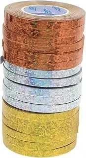 CALLARON Iridescent Curling Ribbon of Wide Ribbons for Christmas Birthday Wedding Decorations Craft Projects Easy to Cut Enhance Party Atmosphere