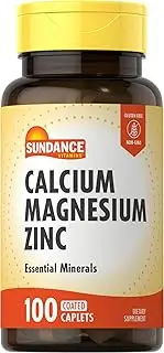 Calcium-Magnesium-Zinc Plus D3 Tablets, 100 Count