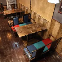 在飛比找蝦皮商城精選優惠-【未來陽光家私】復古工業風沙發loft美式酒吧咖啡廳鐵藝沙發