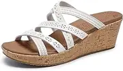 [Skechers] Women's Slide Wedge Sandal