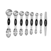 Magnetic Measuring Spoons Double Head Measuring Spoons with Leveler