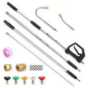 Gutter Cleaning Tools From the Ground, 13 FT Pressure Washer Extension Wand, ...