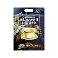在飛比找Yahoo奇摩購物中心優惠-Maxwell麥斯威爾 特濃3合1咖啡(13gx40包)