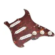 1 set of electric guitar pickguard pickups Alnico SSS loaded pre-wired