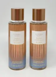 2 NEW VICTORIA'S SECRET BARE VANILLA BLISS FRAGRANCE MIST BODY SPRAY 8.4OZ LARGE