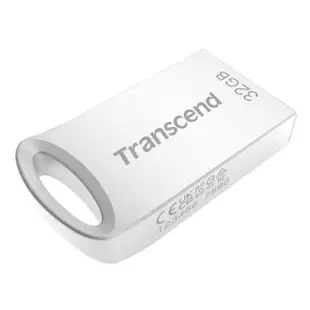 【Transcend 創見】JetFlash710 USB3.1 32GB 精品隨身碟-晶燦銀(TS32GJF710S)