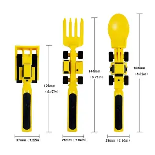 【other more 特選潮流】 CONSTRUCTIVE EATING 現貨 主題創意餐具 -工程車系列 (5件組)