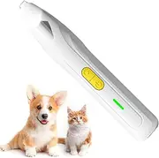 Pet Hair Trimmer for Cats,Portable Shaver for Puppy Grooming - Pet Hair Trimmer Grooming Shaver with LED Light, for Cat's Eyes Face Ears Feet Paw