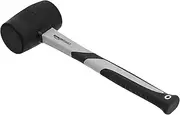 Amazon Basics Rubber Club Hammer with Fiberglass Handle and Textured Cushion Grip