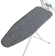 Ironing Board Cover - Premium Padded Ironing Board Cover, Heat Reflective Non Slip Fabric | Protective Stain Resistant Standard Size Board Cover, Scorch Resistant Protection for Home and Laundry Use
