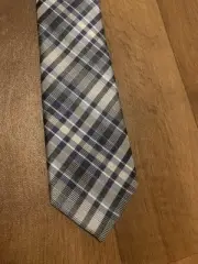 pronto uomo tie ($49.99) Blue Black White Silver