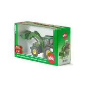 Siku 1:50 Scale Diecast John Deere w/ Front Loader Kids 158mm Vehicle Toy GRN 3+