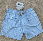 New w Tags Authentic Vilebrequin MOOREA Swim Trunks - 3XL - SKY BLUE - XXXL