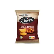 Brets Braised Chicken Chips 125g