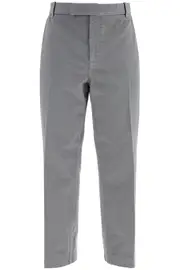 [THOM BROWNE] THOM BROWNE medium grey cotton chino utility pants 1 Grey