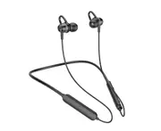Wireless Earbud Intelligent Noise Reduction Mega Bass ic Storage Bluetooth-compatible5.0 Sports Dynamic Neckband Earphone for Doing Sports - Black