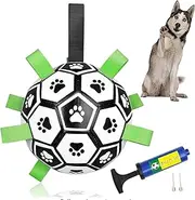 Interactive Dog Toys to Keep them Busy - Dog Puzzle Toy - Dog Puzzles for Smart Dogs - Puzzle Toys for Dogs - Interactive Dog Toy - Snuffle Ball for Dogs - Dog puzzle toys (Soccer Ball)