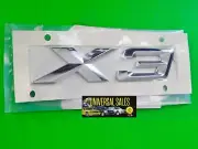 X3 BMW 30i 30iX EMBLEM BADGE BACK HATCH LIFTGATE GENUINE 2017-2020 NEW IN PACK
