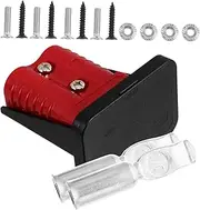 Homoyoyo 1set Car Quick Connect Plug with Embedded Panel Cover Battery Quick Connect Disconnect Connector for Utvs Atvs Trucks High-temperature Resistant All-weather Durability