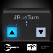 IK Multimedia Tablet Page Turner Bundle w/ iRig BlueTurn & iKlip Xpand