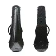 New Violin Case 4/4 Full Size Carbon Fiber Hard Case for Violin Back Strap
