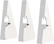 CoroRio 9 Inch Self Stick Cardboard Easel Backs, Picture Frame and Art Easel Stand, Use for Photos, Signs, Crafts, (Pack of 60, White)